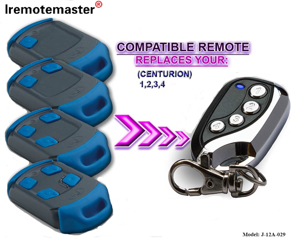 Airson ath-shuidheachadh smachd iomallach 433.92MHz Code Rolling Code Garage Door Opener Command Transmitter